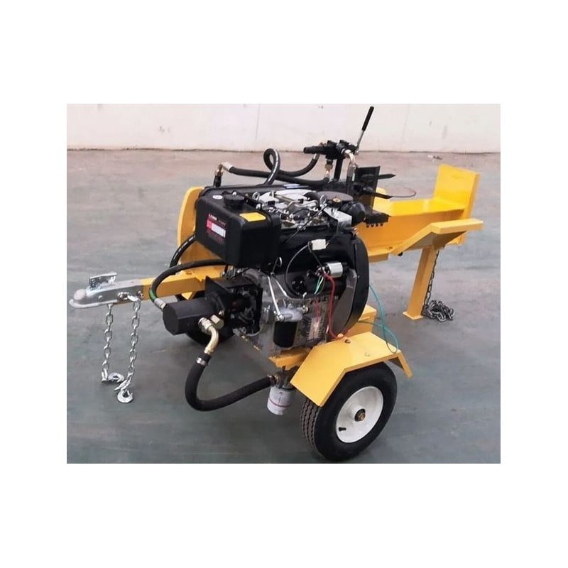 ASTILLADORA PARTIDORA LEÑA TECNODELIV DIESEL 19 HP 42TON 60 CM - 2