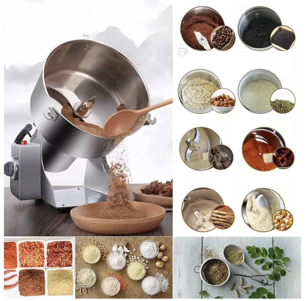 MOLINO DE GRANO TECNODELIV TRITURADOR ACERO INOX GRANOS MANTEQUILLA - 2
