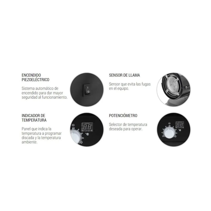 TURBOCALEFACTOR DIESEL PARAFINA 70KW EXTERIOR - 4