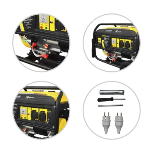GENERADOR GASOLINA KRAFTER KI3500E PE 220V 8,5H - 3