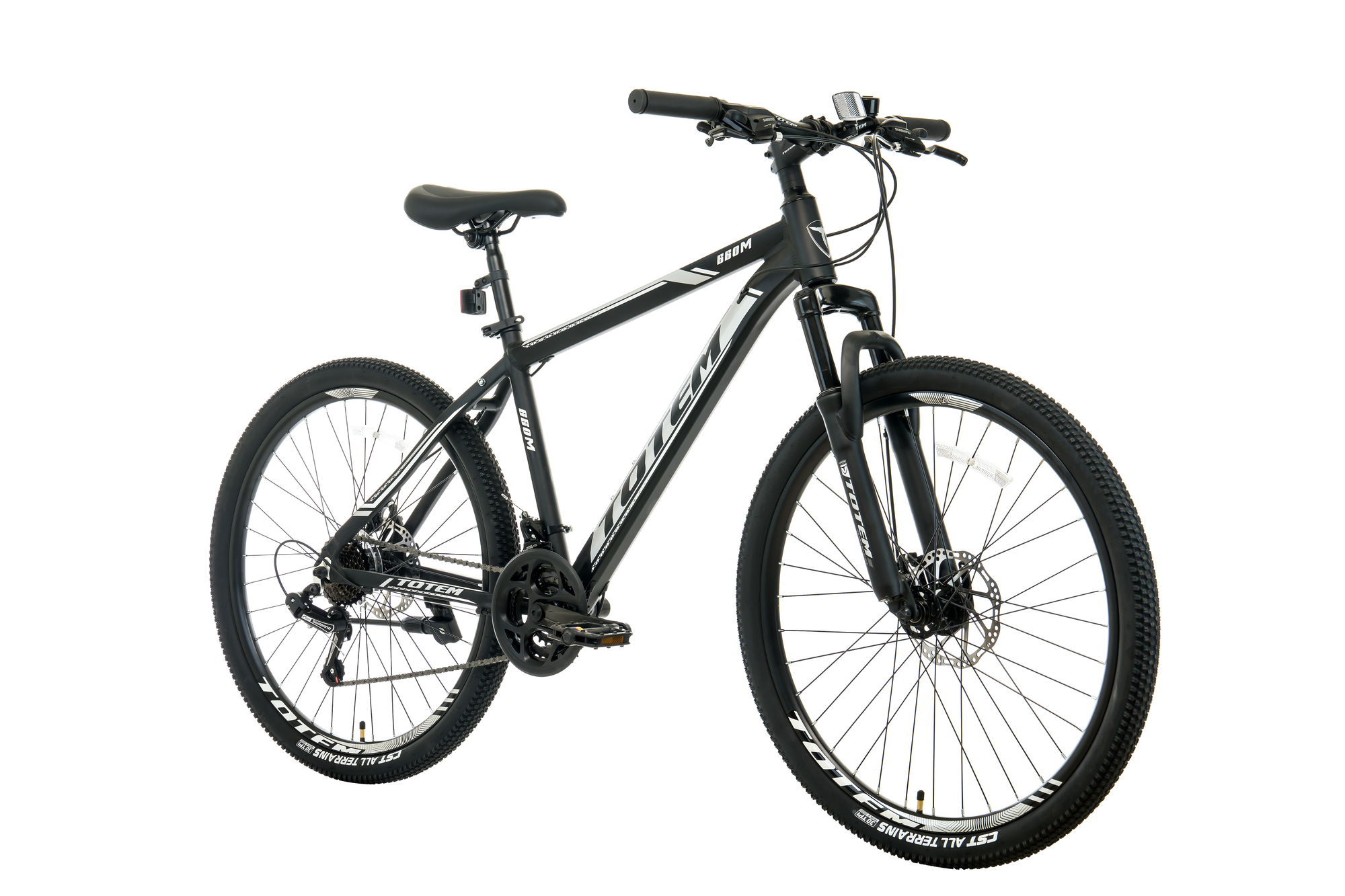 BICICLETA TOTEM MTB ARO 26 MODELO Y660M NEGRO GRIS - 2