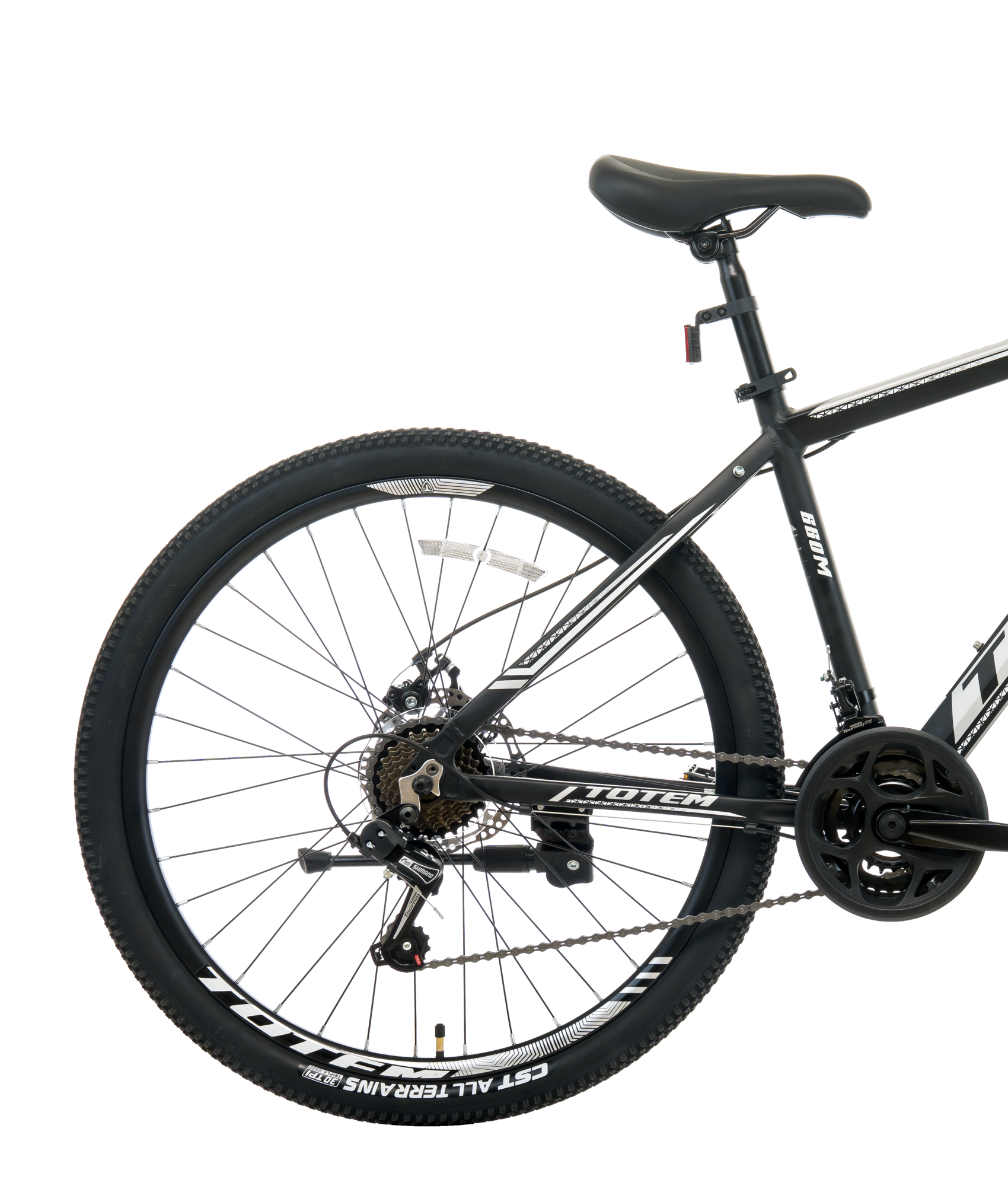 BICICLETA TOTEM MTB ARO 26 MODELO Y660M NEGRO GRIS - 4