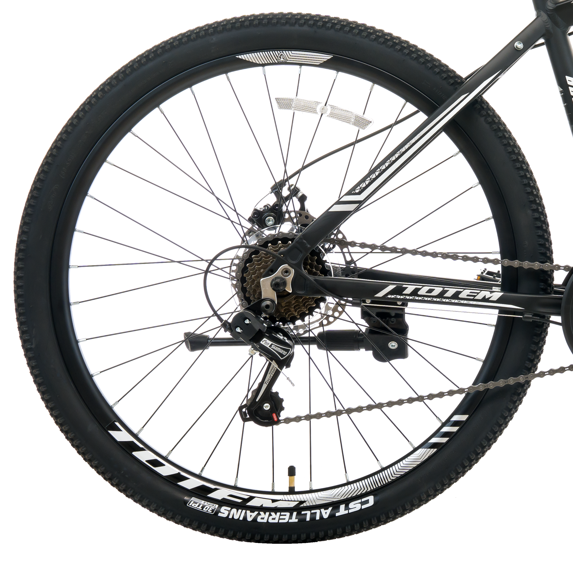 BICICLETA TOTEM MTB ARO 26 MODELO Y660M NEGRO GRIS - 6