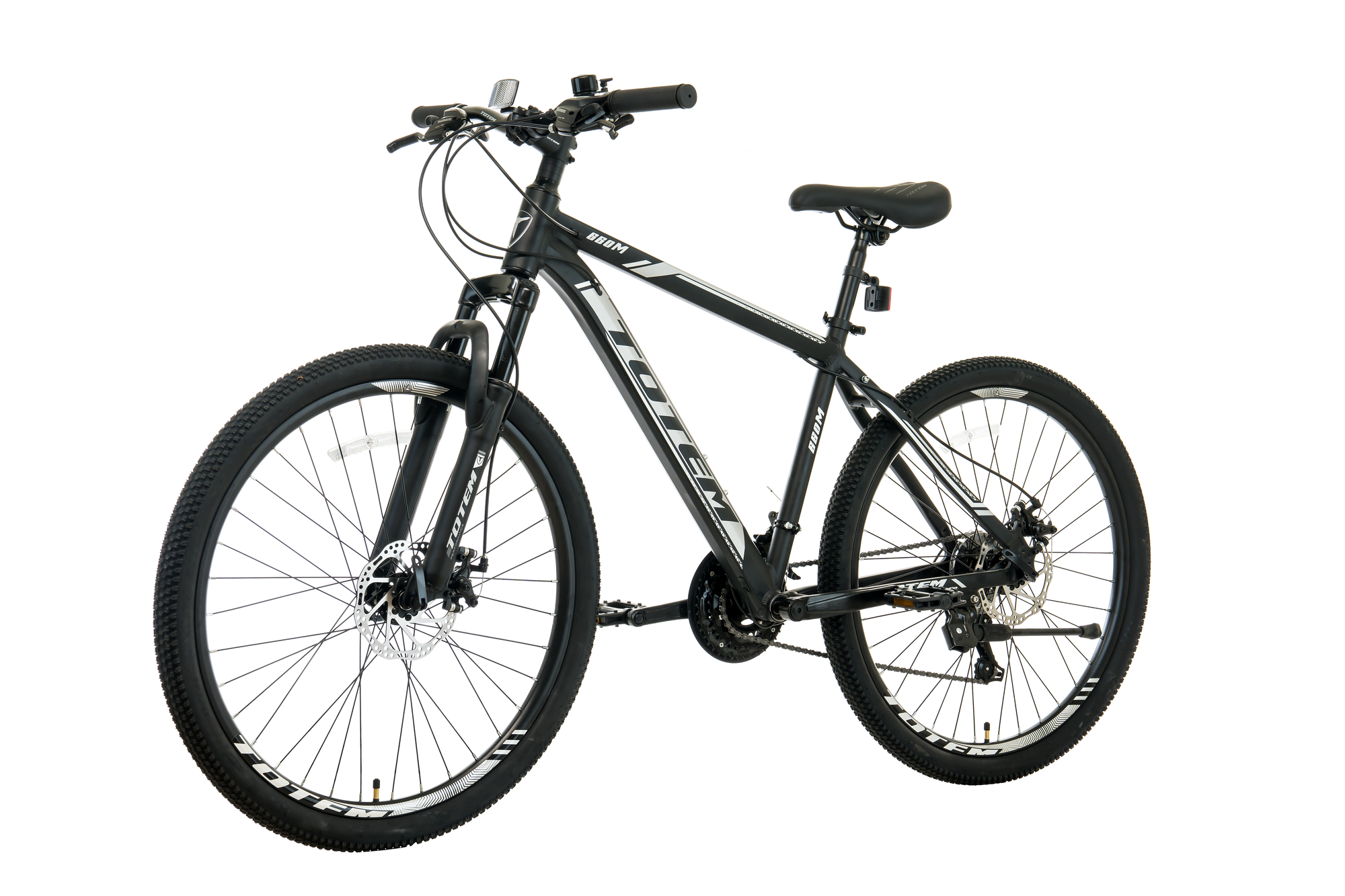 BICICLETA TOTEM MTB ARO 26 MODELO Y660M NEGRO GRIS - 7