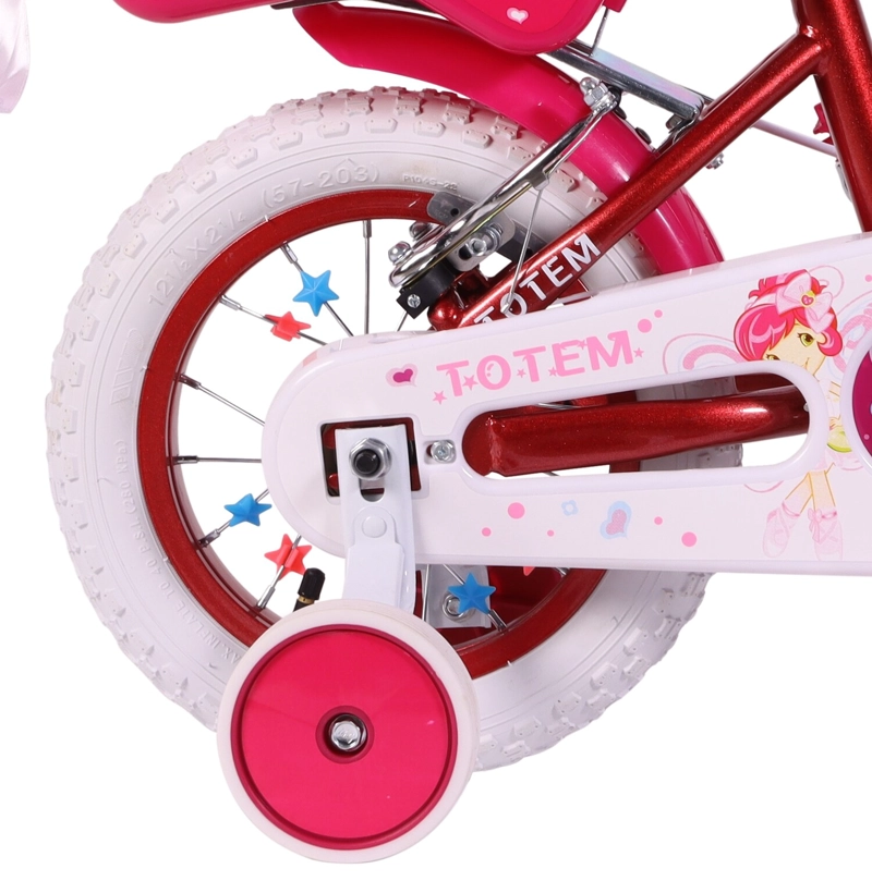 BICICLETA TOTEM INFANTIL ARO 12 MISS LILLY COLOR FUCSIA - 3