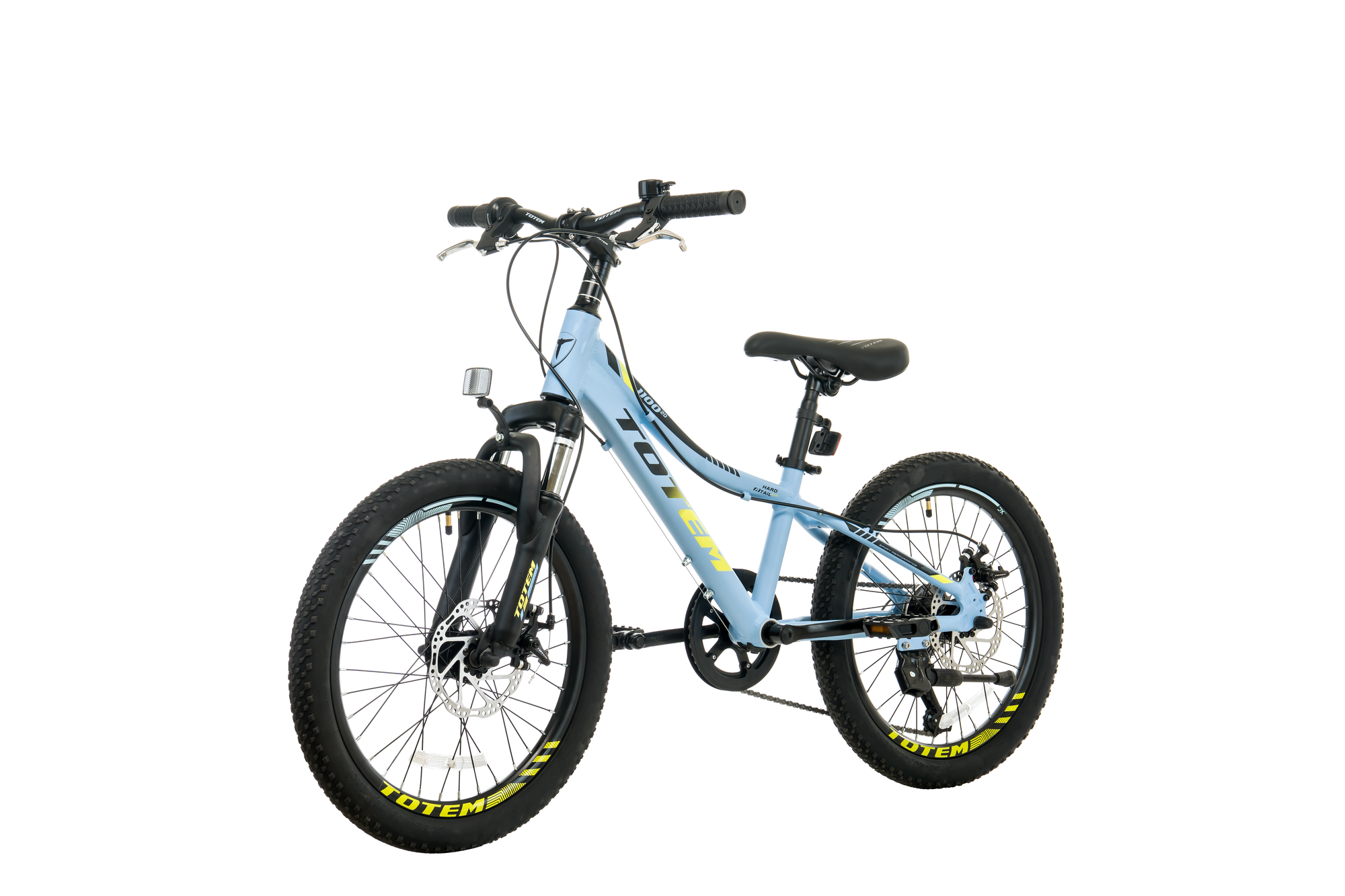 BICICLETA TOTEM ARO 20 MTB MODELO 1100 CELESTE - 7