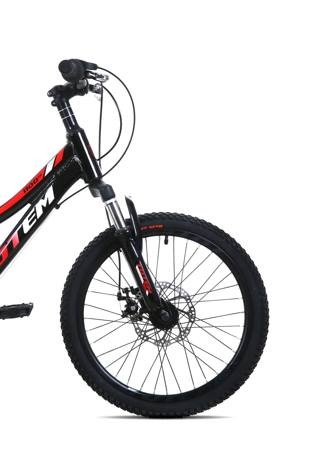 BICICLETA TOTEM ARO 20 MTB MODELO 1100 NEGRO - 5