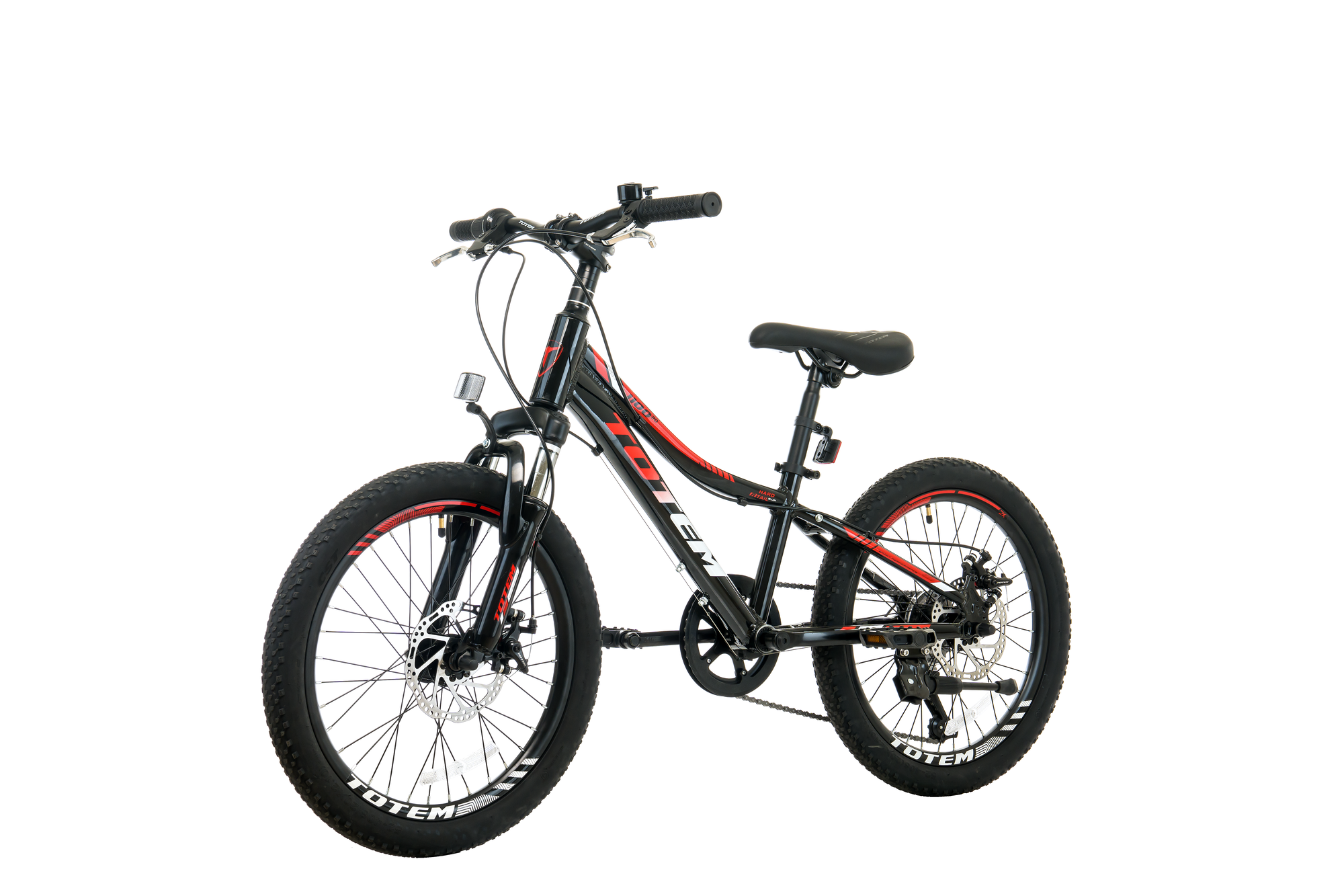 BICICLETA TOTEM ARO 20 MTB MODELO 1100 NEGRO - 7