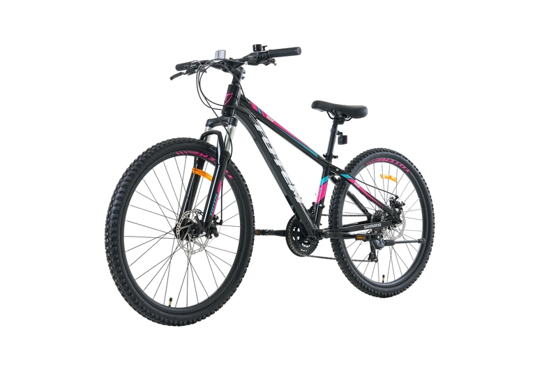 BICICLETA TOTEM MTB ARO 26 MODELO Y650 NEGRO ROSA - 2
