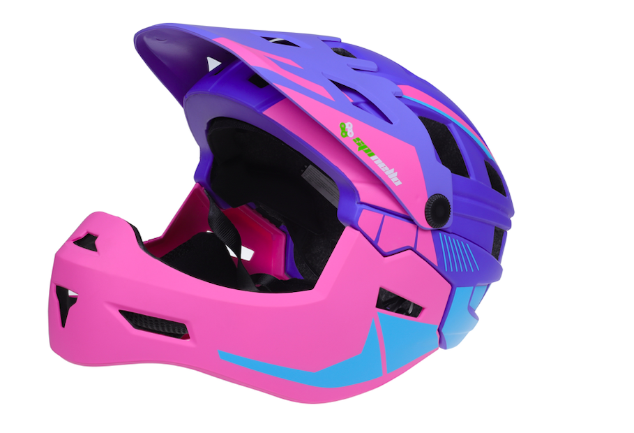CASCO ENDURO MARCA SPINELLO KS11 TALLA L-XL ROSADO - 1