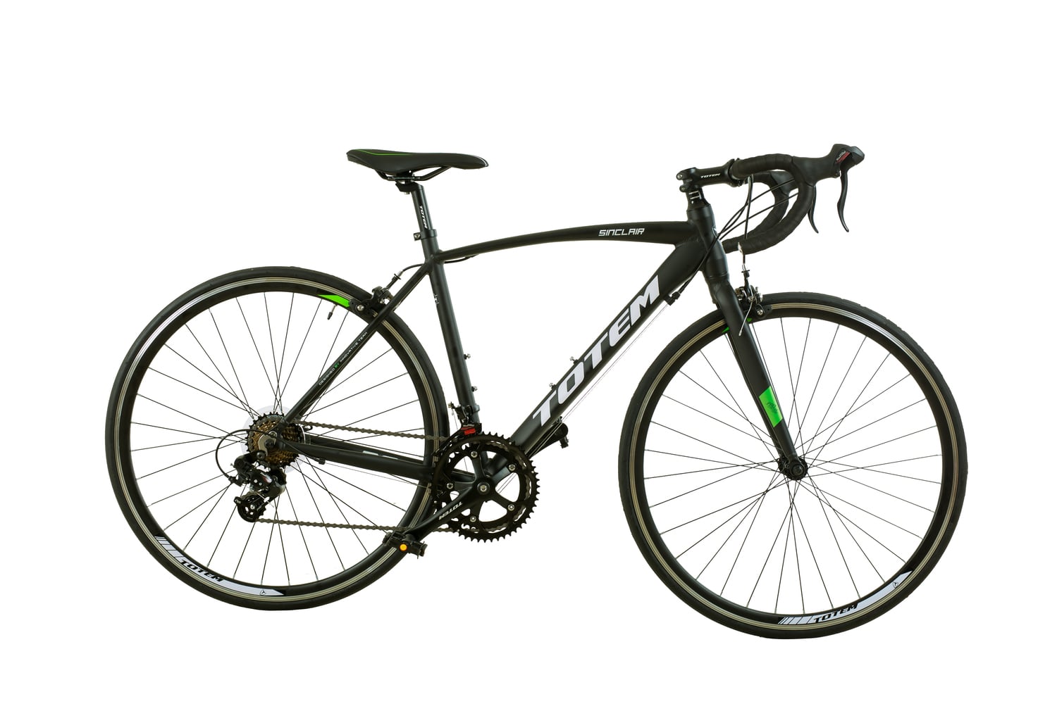 BICICLETA DE RUTA TOTEM ARO 700C SINCLAIR 700C NEGRO - 2