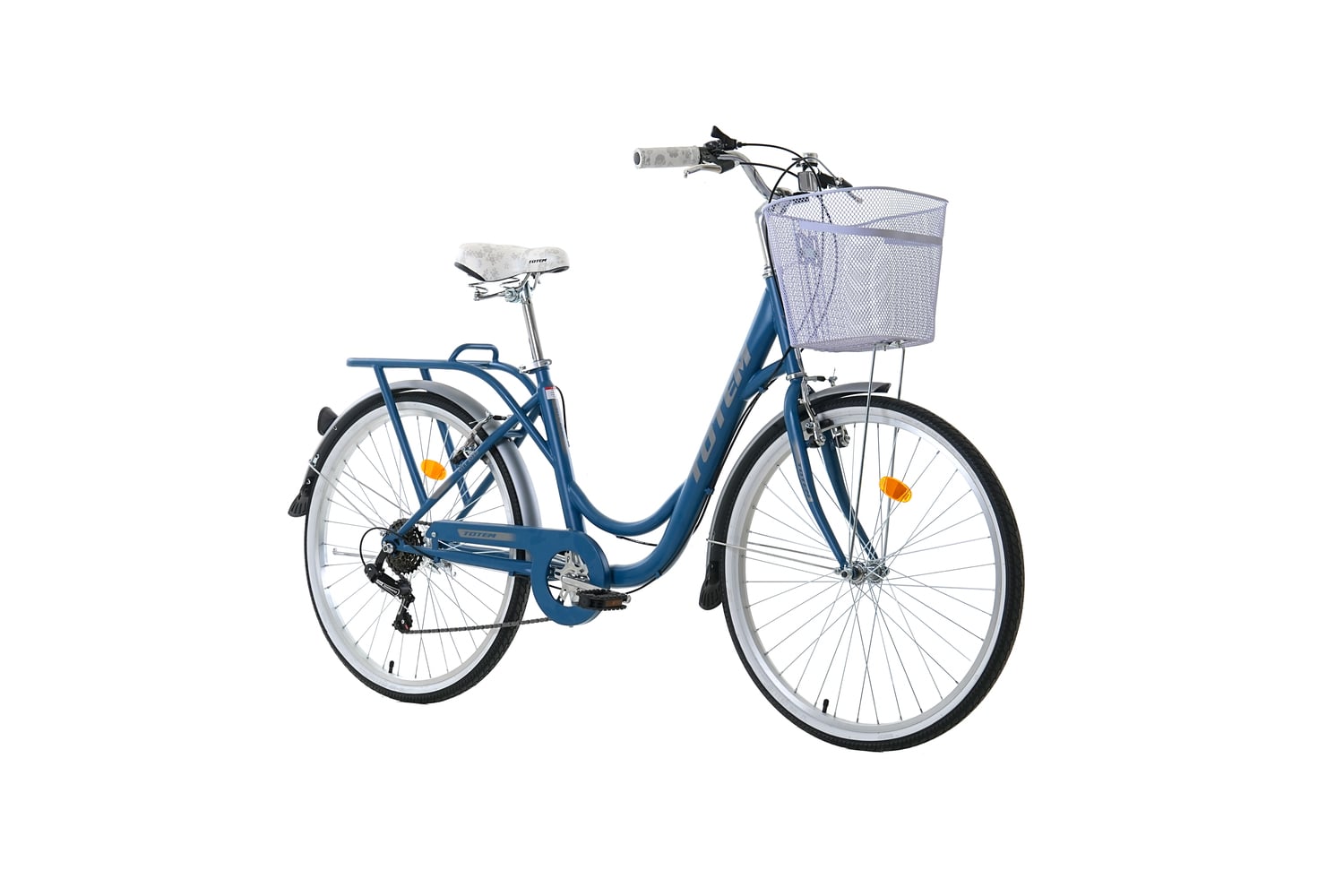 BICICLETA TOTEM ARO 26 CITY DAMA AZUL - 1