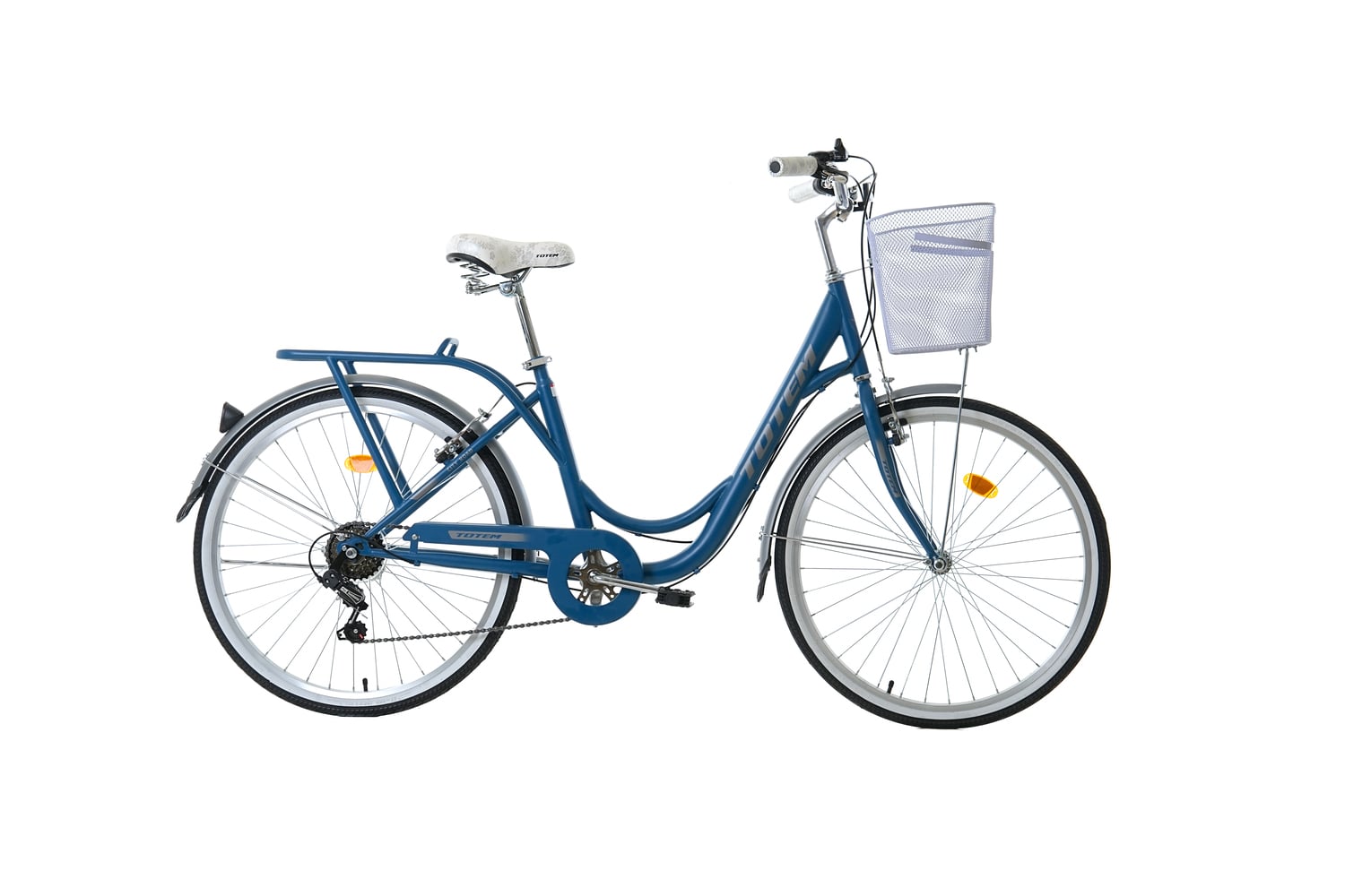 BICICLETA TOTEM ARO 26 CITY DAMA AZUL - 2