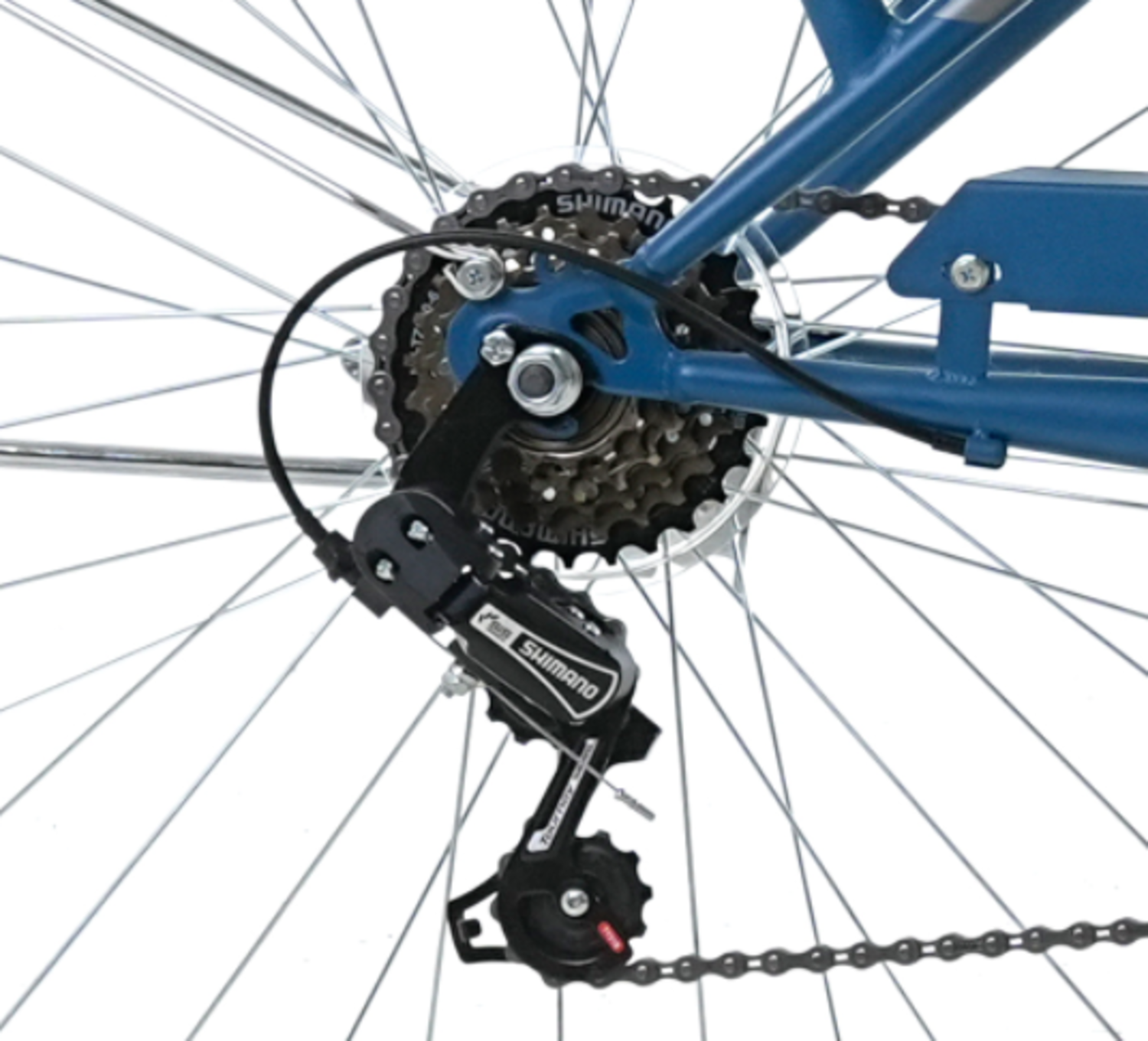 BICICLETA TOTEM ARO 26 CITY DAMA AZUL - 4