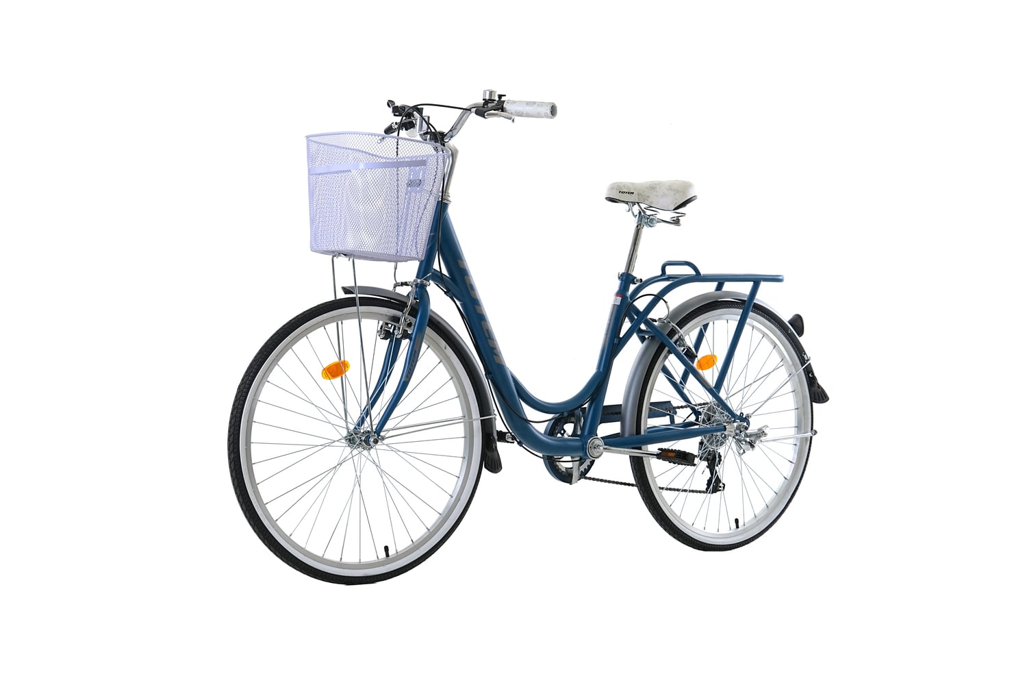 BICICLETA TOTEM ARO 26 CITY DAMA AZUL - 5