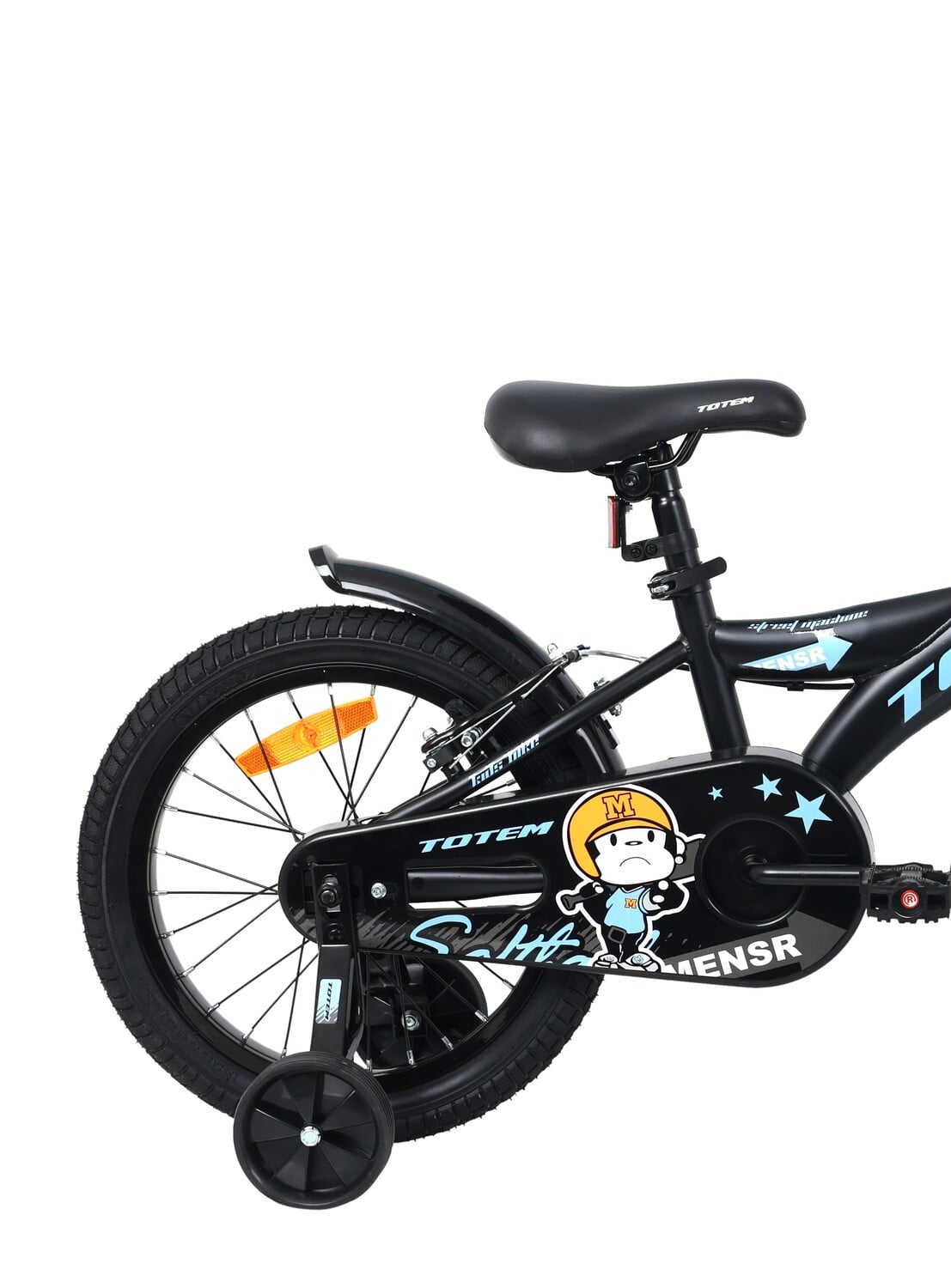 BICICLETA TOTEM NIÑO MODELO STREET MACHINE ARO 16 NEGRO - 3