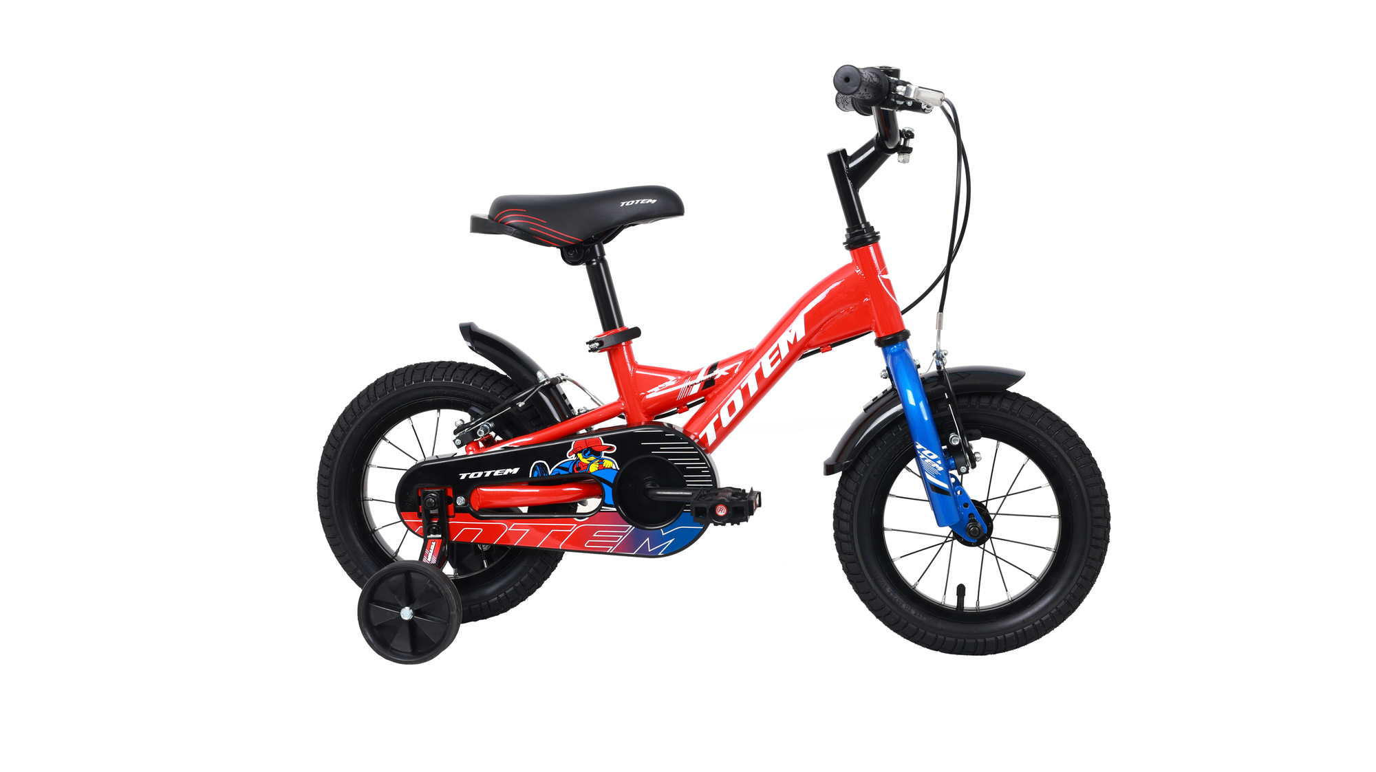 BICICLETA TOTEM NIÑO ARO 12 ROCK-X COLOR ROJO - 1