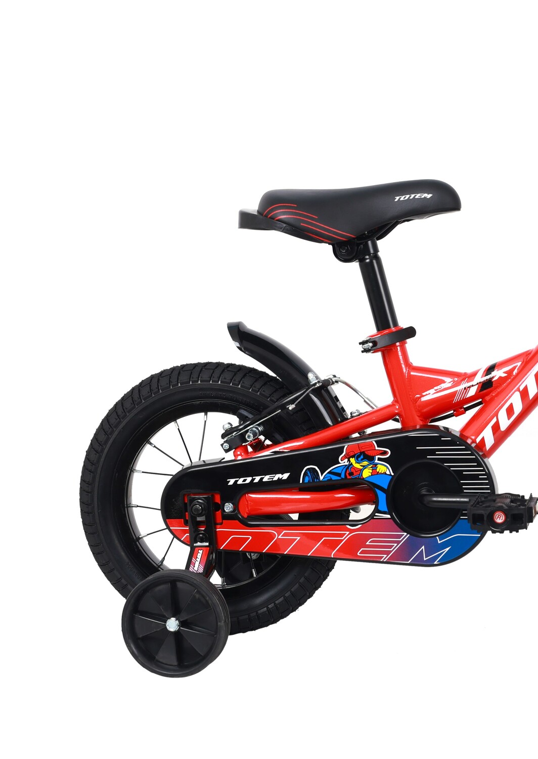 BICICLETA TOTEM NIÑO ARO 12 ROCK-X COLOR ROJO - 3