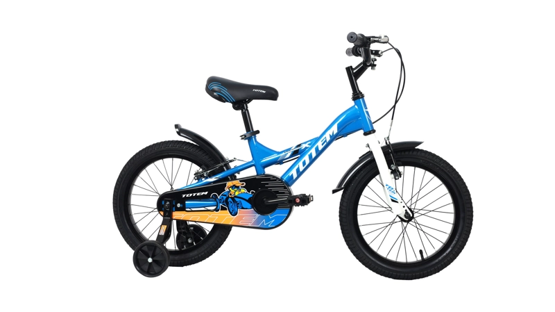 BICICLETA TOTEM NIÑO ARO 16 ROCK-X COLOR AZUL - 1