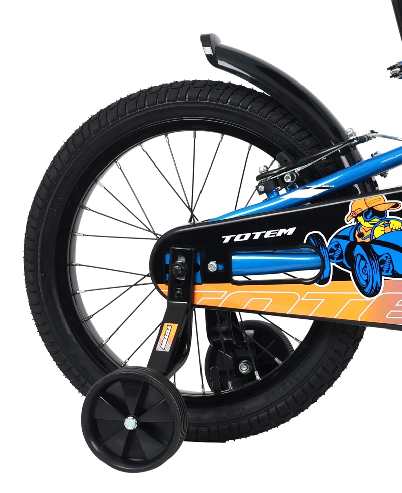 BICICLETA TOTEM NIÑO ARO 16 ROCK-X COLOR AZUL - 4