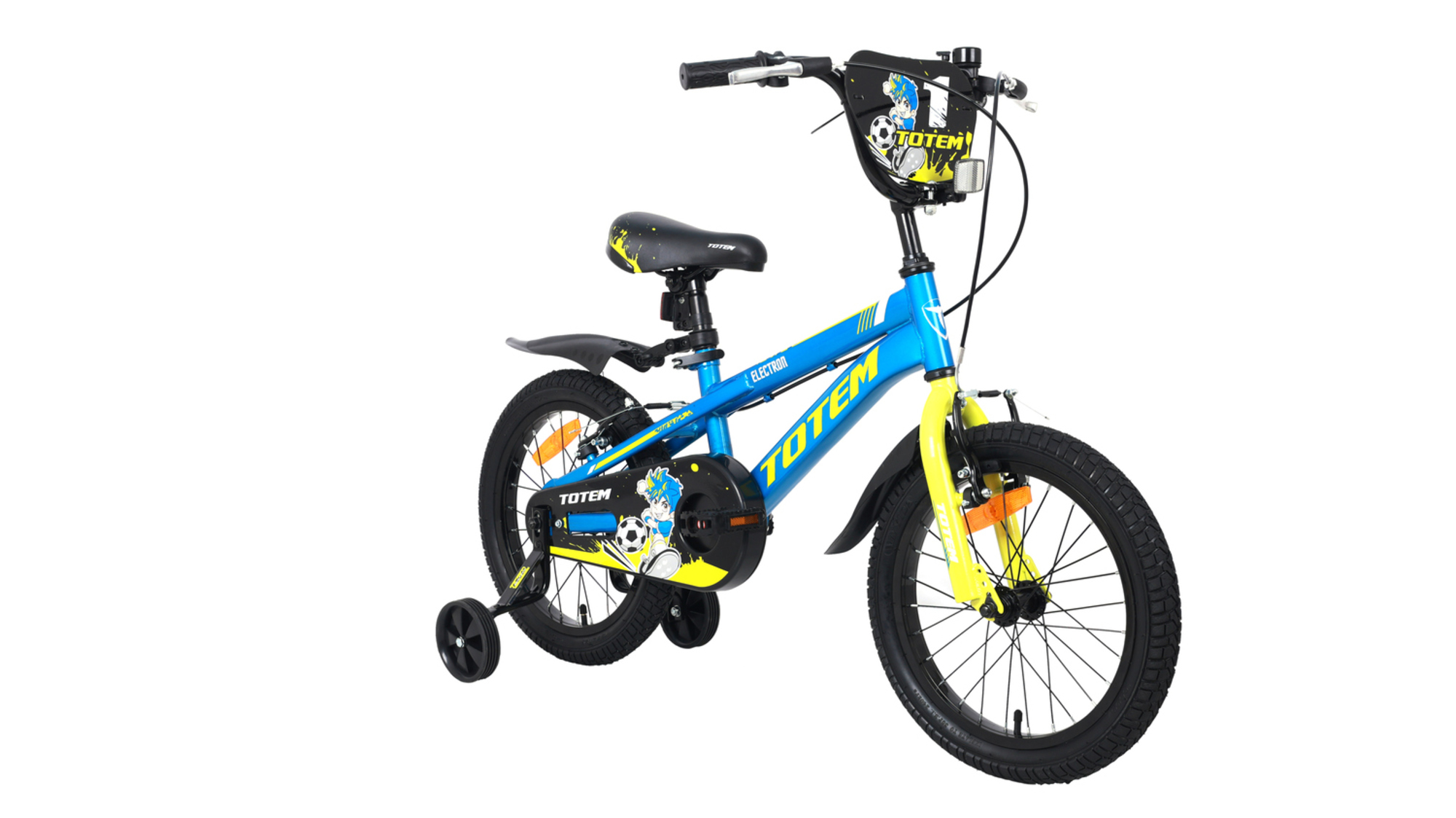 BICICLETA TOTEM INFANTIL ARO 16 ELECTRON COLOR AZUL - 1