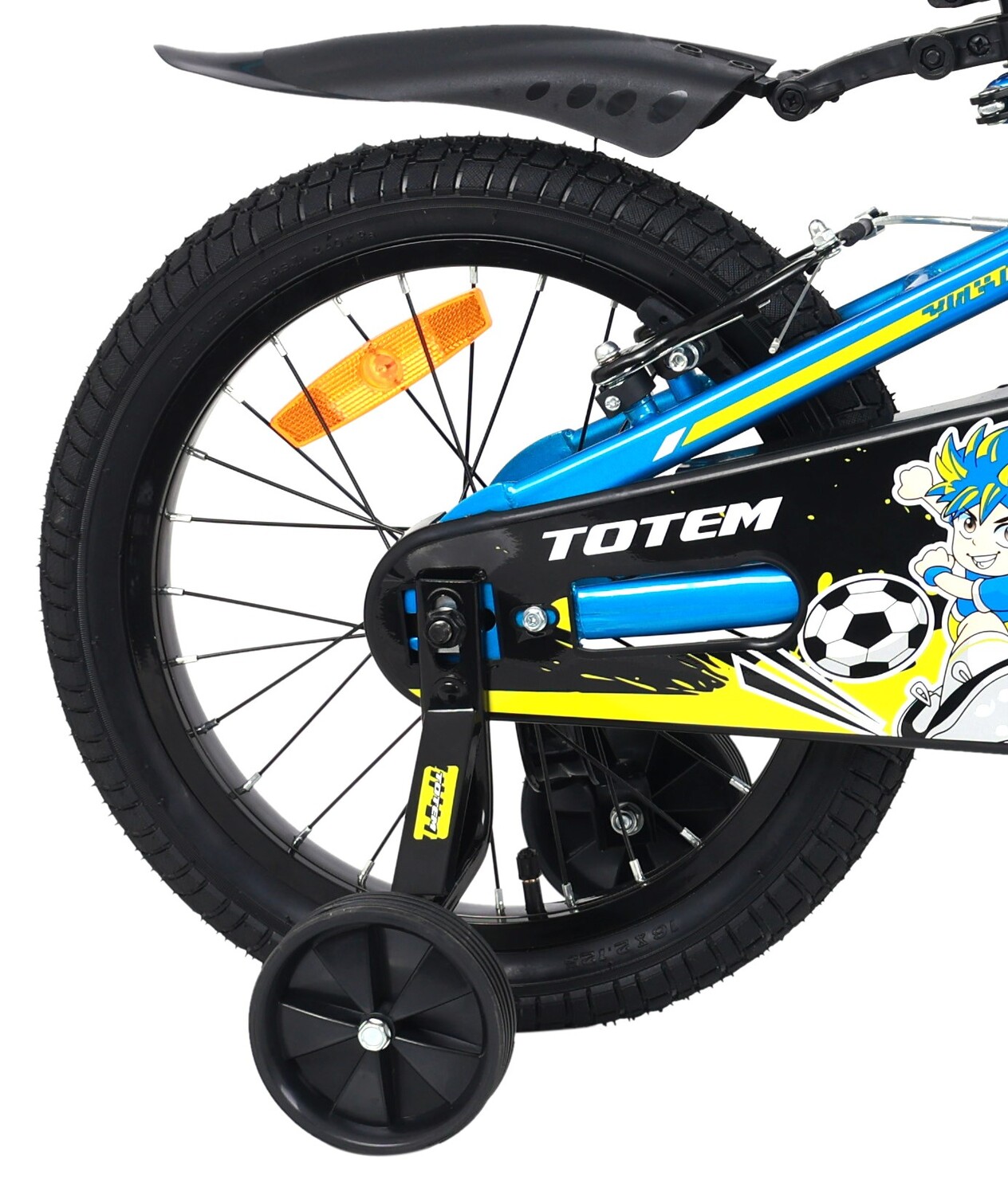 BICICLETA TOTEM INFANTIL ARO 16 ELECTRON COLOR AZUL - 5