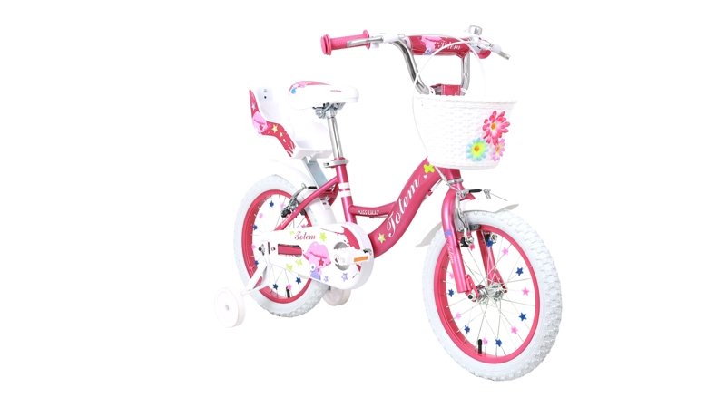 BICICLETA TOTEM INFANTIL  ARO 16 MISS LILLY COLOR FUCSIA - 1