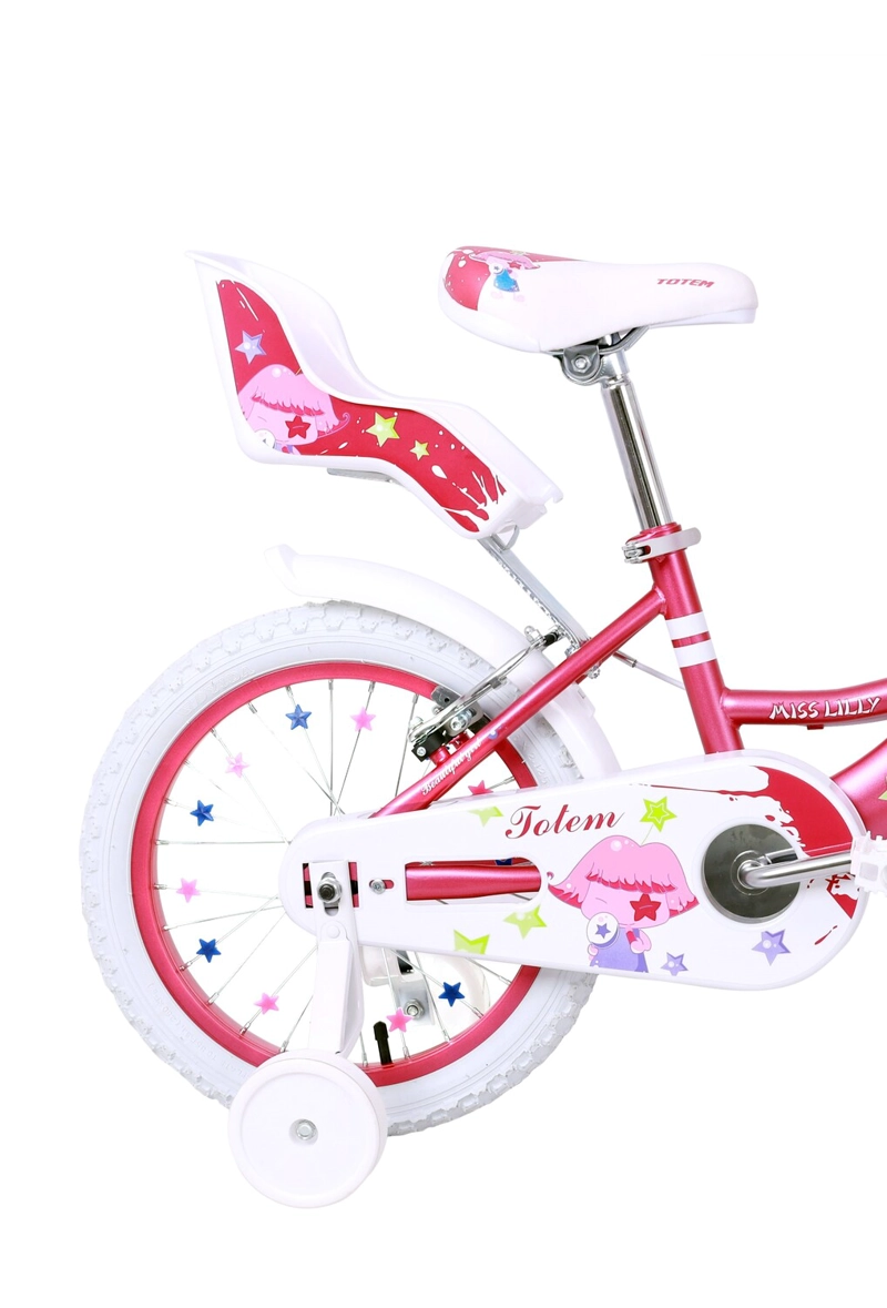 BICICLETA TOTEM INFANTIL  ARO 16 MISS LILLY COLOR FUCSIA - 3