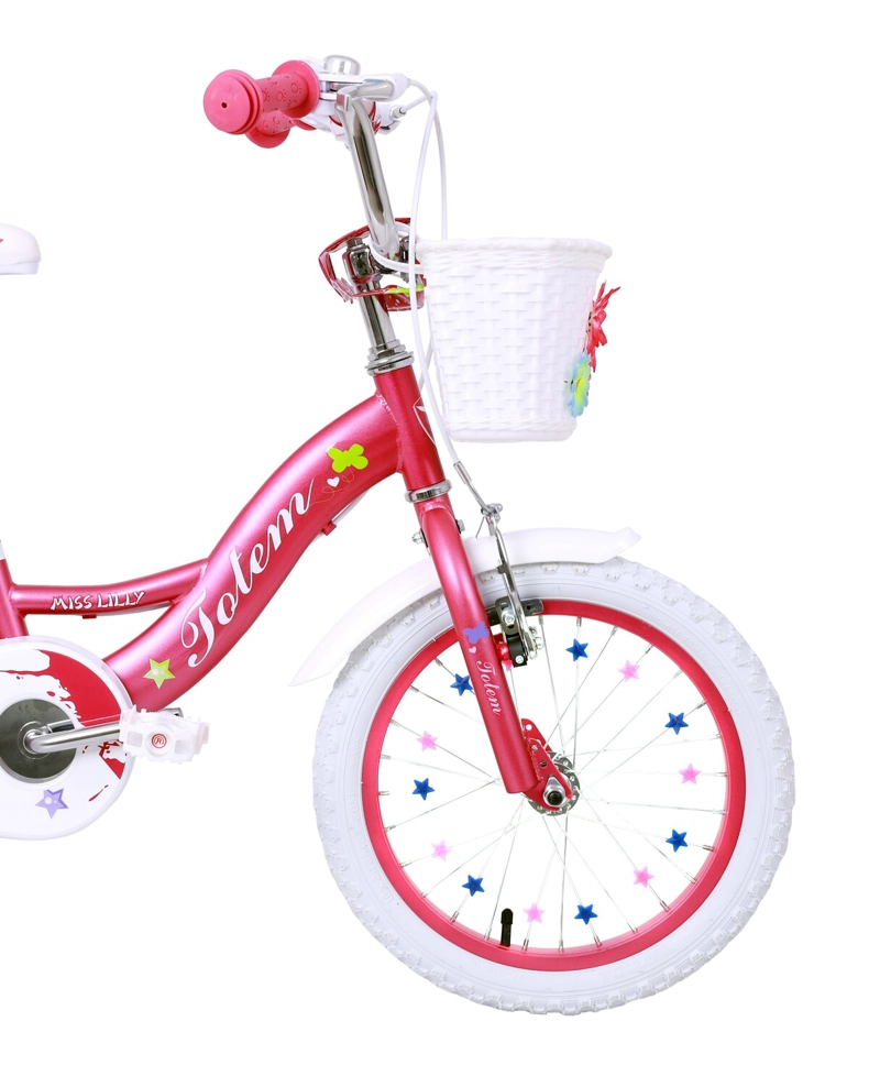 BICICLETA TOTEM INFANTIL  ARO 16 MISS LILLY COLOR FUCSIA - 4