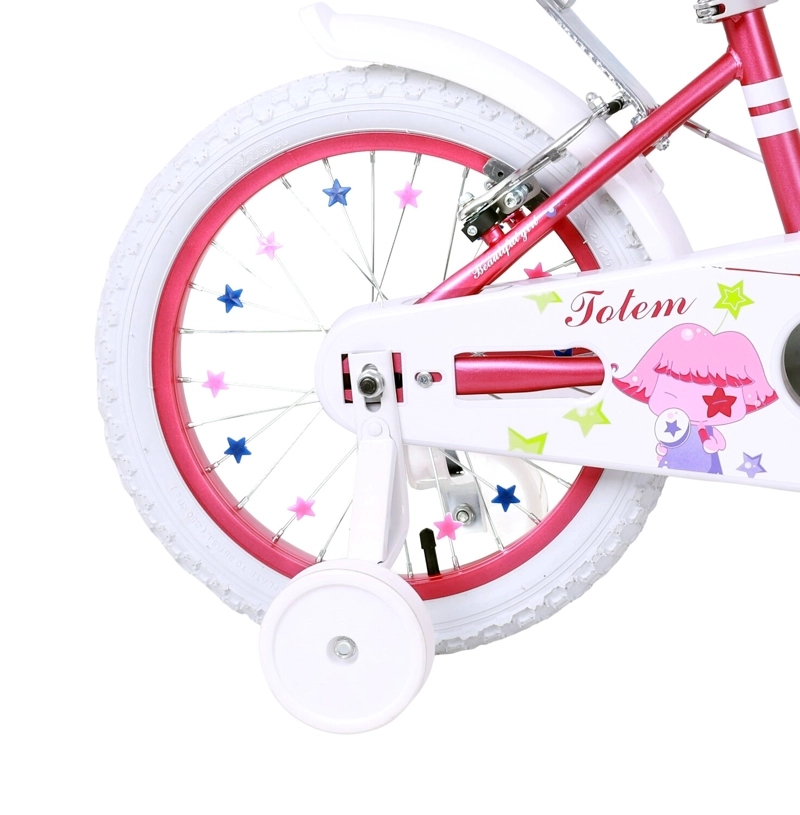 BICICLETA TOTEM INFANTIL  ARO 16 MISS LILLY COLOR FUCSIA - 5