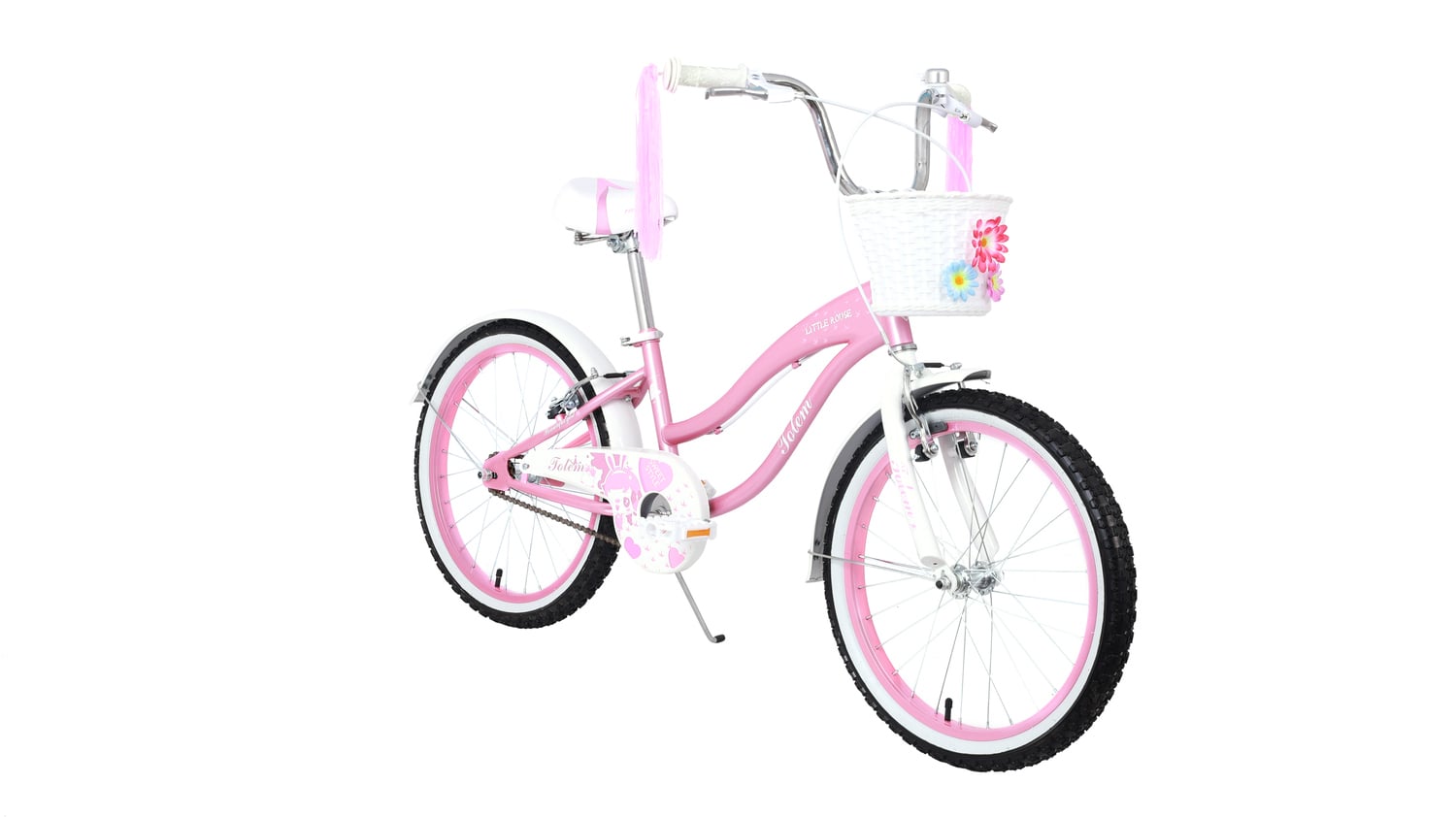 BICICLETA TOTEM NIÑA ARO 20 LITTLE ROUSE COLOR ROSADO - 1