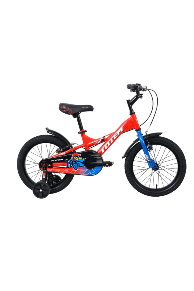 BICICLETA TOTEM NIÑO ARO 16 ROCK-X COLOR ROJO - 1