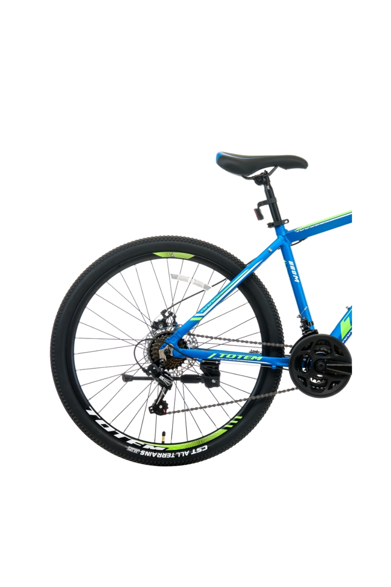 BICICLETA TOTEM MTB ARO 26 MODELO Y660M AZUL VERDE - 4