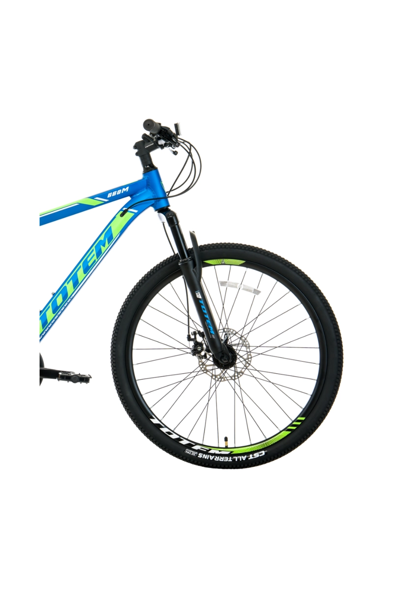 BICICLETA TOTEM MTB ARO 26 MODELO Y660M AZUL VERDE - 5