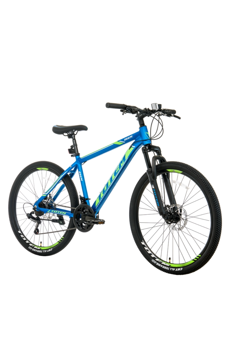 BICICLETA TOTEM MTB ARO 26 MODELO Y660M AZUL VERDE - 6