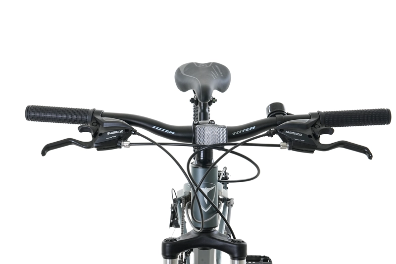 BICICLETA TOTEM MTB ARO 26 MODELO Y650 GRIS VERDE - 5
