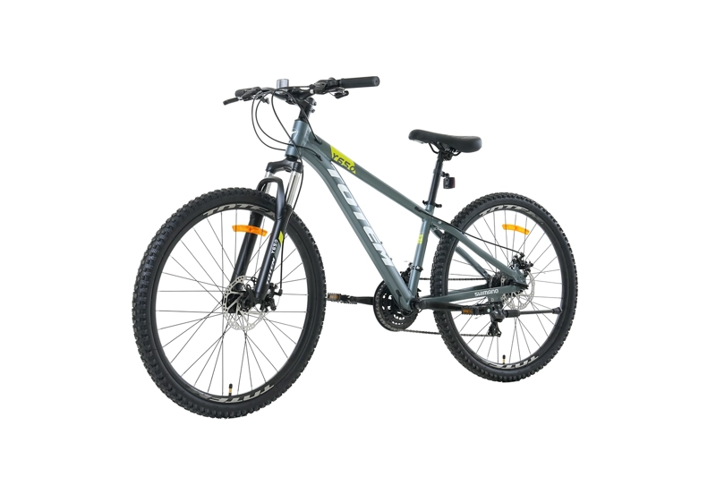 BICICLETA TOTEM MTB ARO 26 MODELO Y650 GRIS VERDE - 6