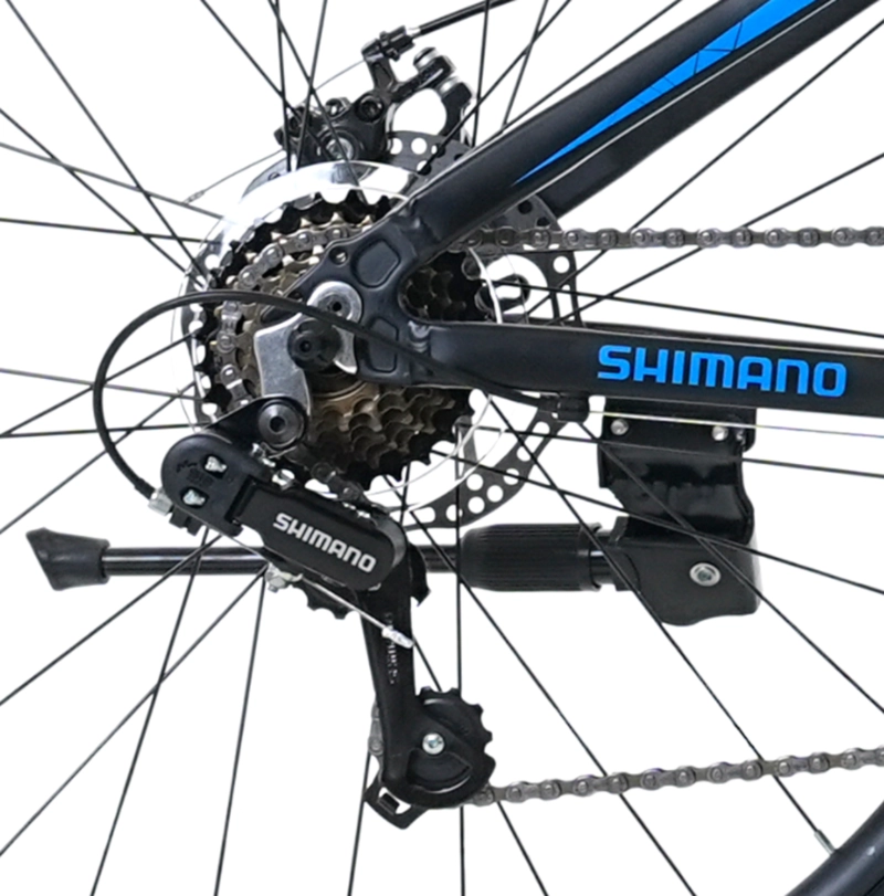 BICICLETA TOTEM MTB ARO 26 MODELO Y650 NEGRO AZUL - 4