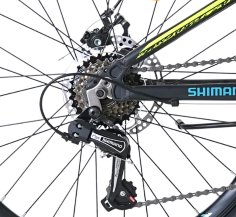 BICICLETA TOTEM MTB ARO 24 MODELO ATLANTIS NEGRO - 3
