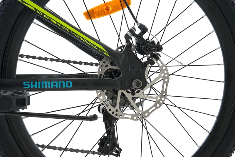 BICICLETA TOTEM MTB ARO 24 MODELO ATLANTIS NEGRO - 4