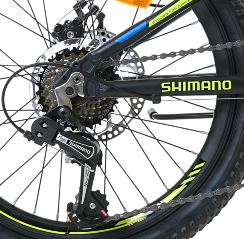 BICICLETA TOTEM MTB ARO 20 MODELO STORM NEGRO - 4