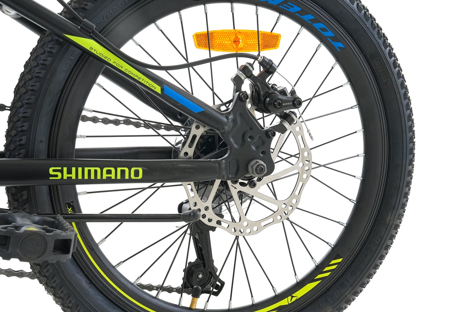 BICICLETA TOTEM MTB ARO 20 MODELO STORM NEGRO - 5