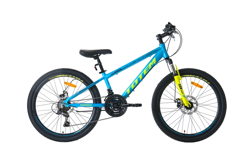 BICICLETA TOTEM MTB ARO 24 MODELO ATLANTIS AZUL CAMALEON - 1