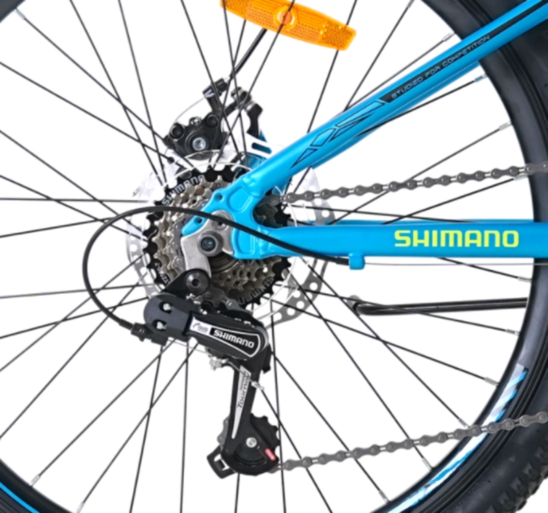 BICICLETA TOTEM MTB ARO 24 MODELO ATLANTIS AZUL CAMALEON - 3