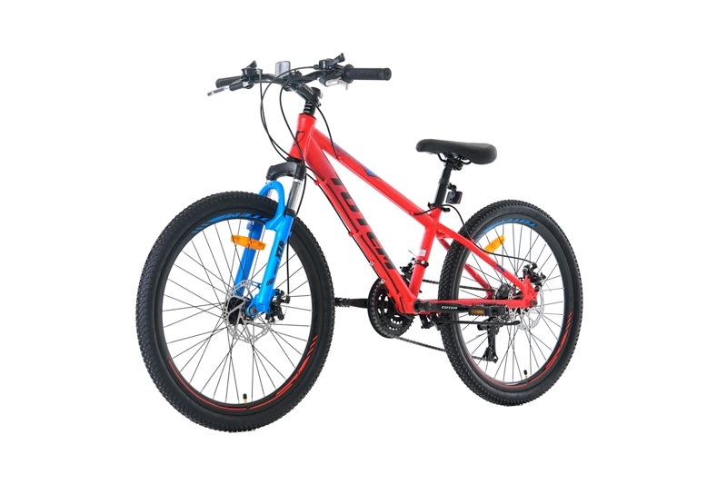 BICICLETA TOTEM MTB ARO 24 MODELO ATLANTIS COLOR ROJO - 5