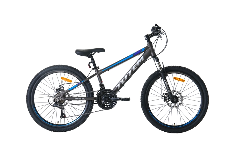 BICICLETA TOTEM MTB ARO 24 MODELO ATLANTIS GRIS - 1
