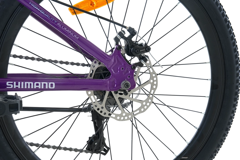 BICICLETA TOTEM MTB ARO 24 MODELO SITARA MORADO - 3