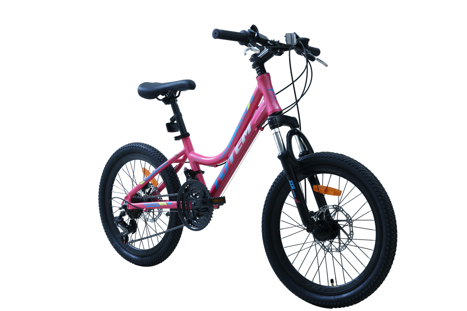 BICICLETA TOTEM MTB ARO 20 MODELO ELISE ROSADA - 2
