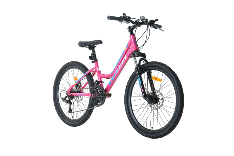 BICICLETA TOTEM MTB ARO 24 MODELO SITARA ROSADO - 1
