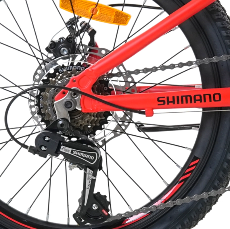 BICICLETA TOTEM MTB ARO 20 MODELO STORM ROJO - 5